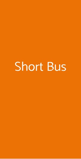 Short Bus, Roma
