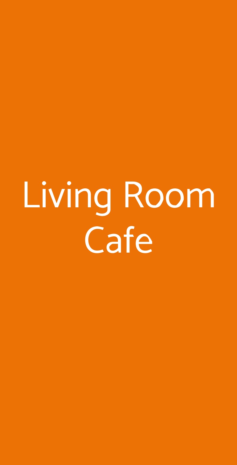 Living Room Cafe, Roma