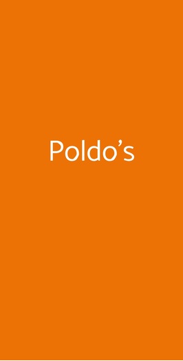 Poldo's, Roma