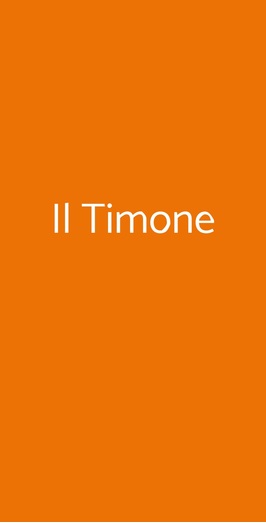 Il Timone, Roma
