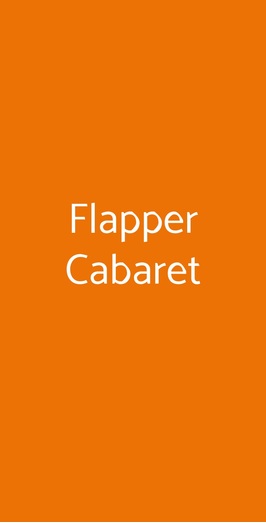 Flapper Cabaret, Roma