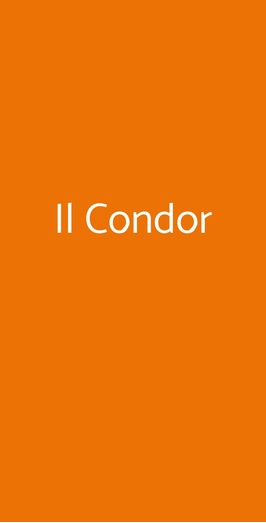 Il Condor