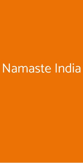 Namaste India, Roma