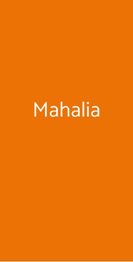 Mahalia