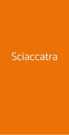 Sciaccatra, Roma