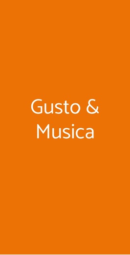 Gusto & Musica, Roma