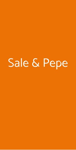 Sale & Pepe, Caltanissetta