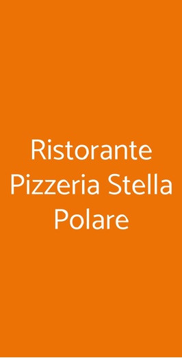 Ristorante Pizzeria Stella Polare, Cortona