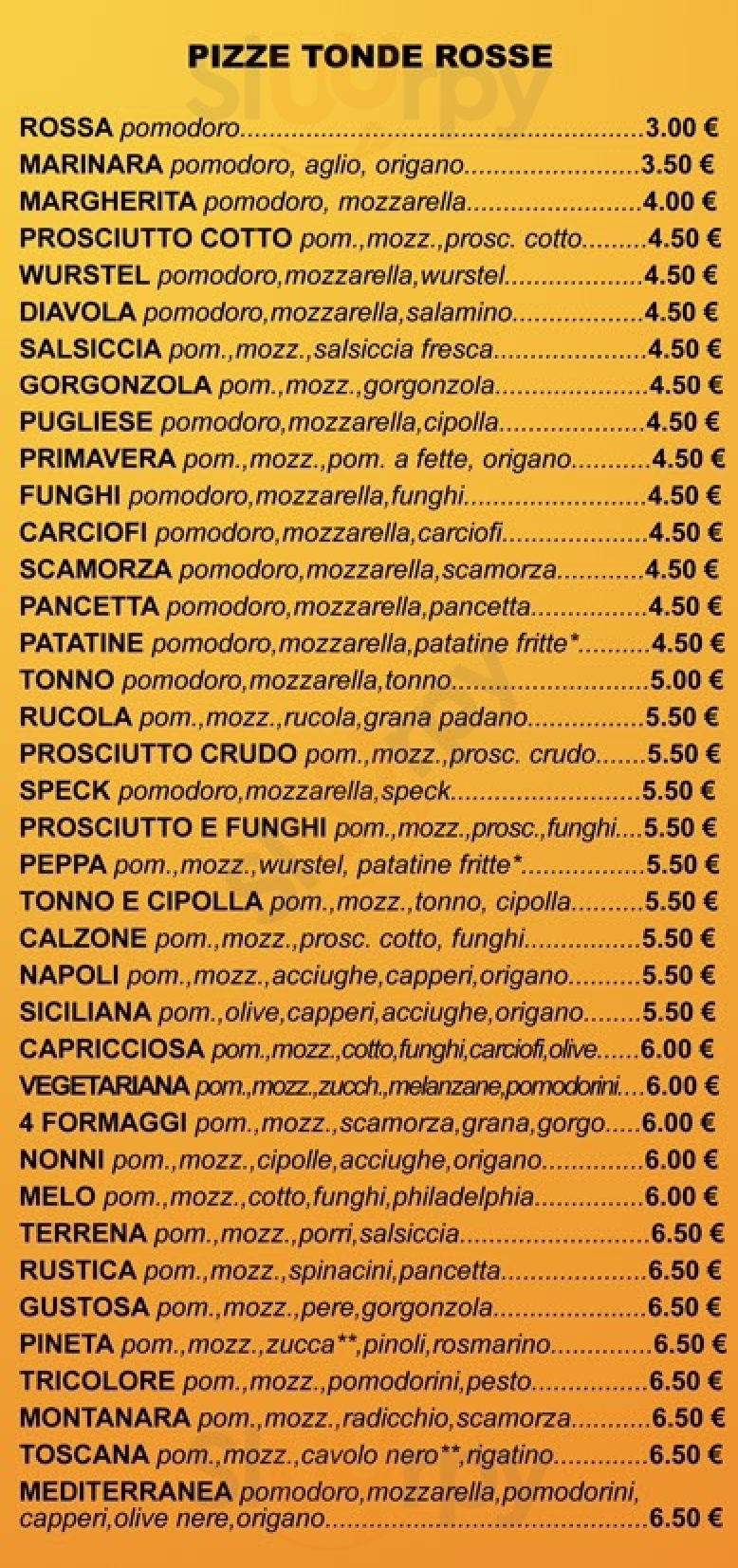 L'angolo del parco Follonica menù 1 pagina