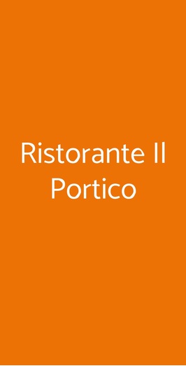 Ristorante Il Portico, Montecatini Terme