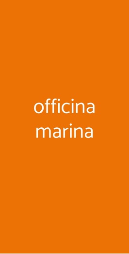 Officina Marina, Montecatini-Terme