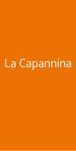 La Capannina, Abetone