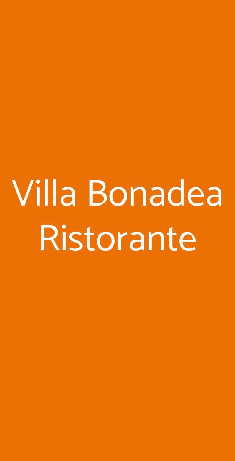 Villa Bonadea Ristorante, Lamporecchio