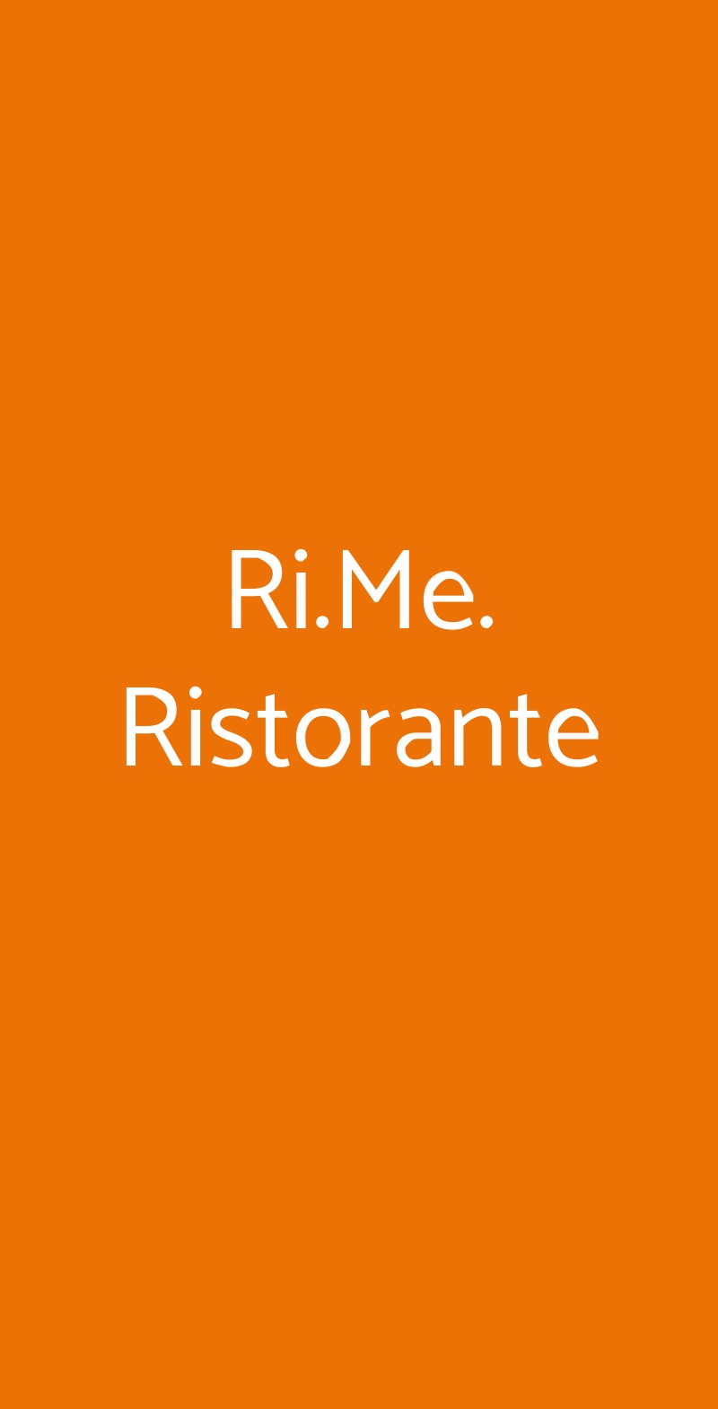 Ri.me. Ristorante, Siena