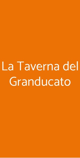 La Taverna Del Granducato, San Gimignano