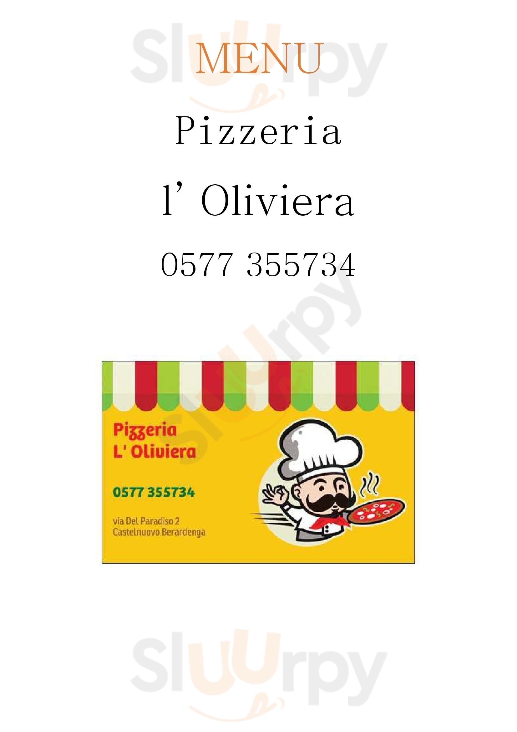 Pizzeria L' Oliviera, Castelnuovo Berardenga