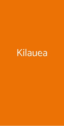 Kilauea, Lido Di Savio