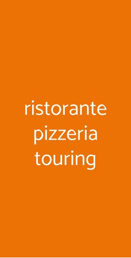 Ristorante Pizzeria Touring, Cervia