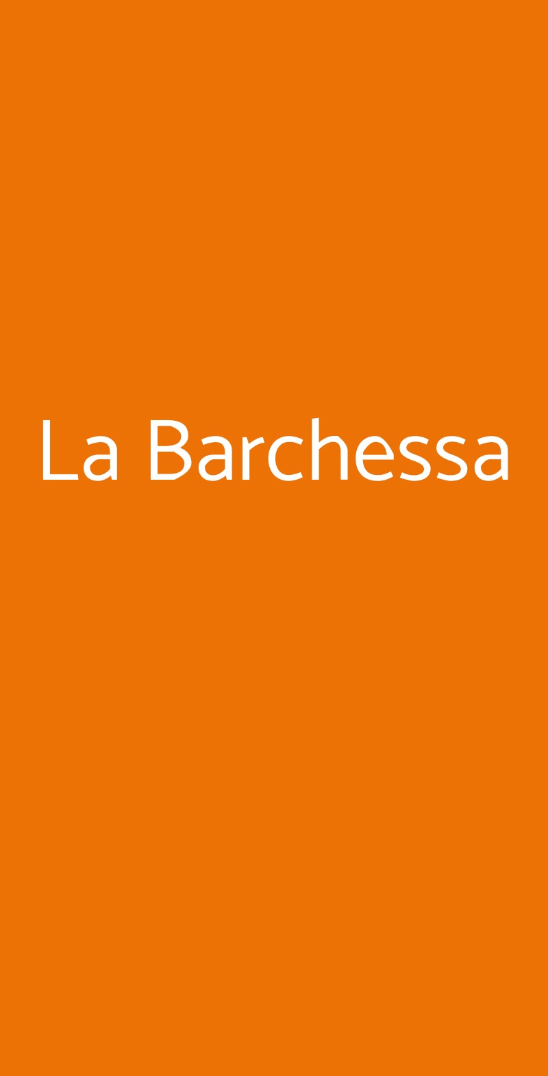 Agriturismo La Barchessa Cotignola menù 1 pagina