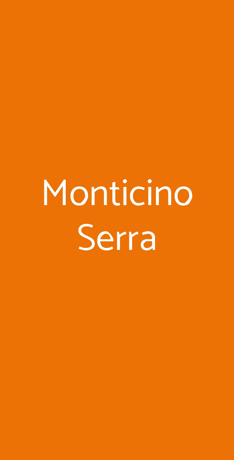 Monticino Serra Castel Bolognese menù 1 pagina