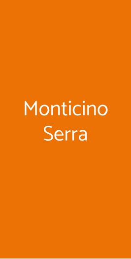 Monticino Serra, Castel Bolognese