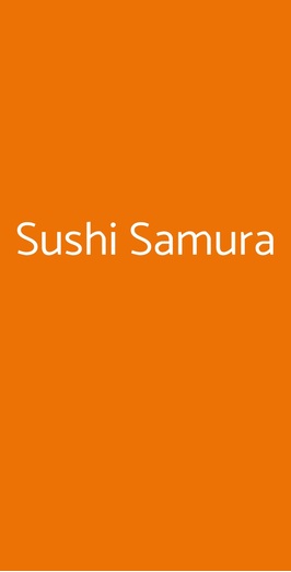 Sushi Samura, Marina di Ravenna