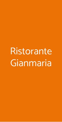 Ristorante Gianmaria, Cervia