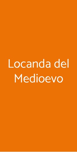 Locanda Del Medioevo, Ascoli Piceno
