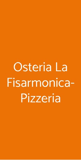 Osteria La Fisarmonica-pizzeria, Castelfidardo