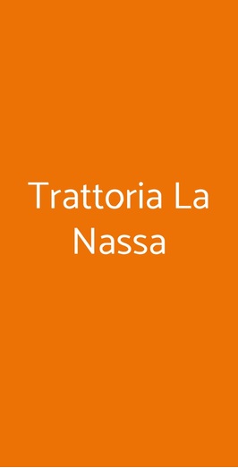 Trattoria La Nassa, Numana
