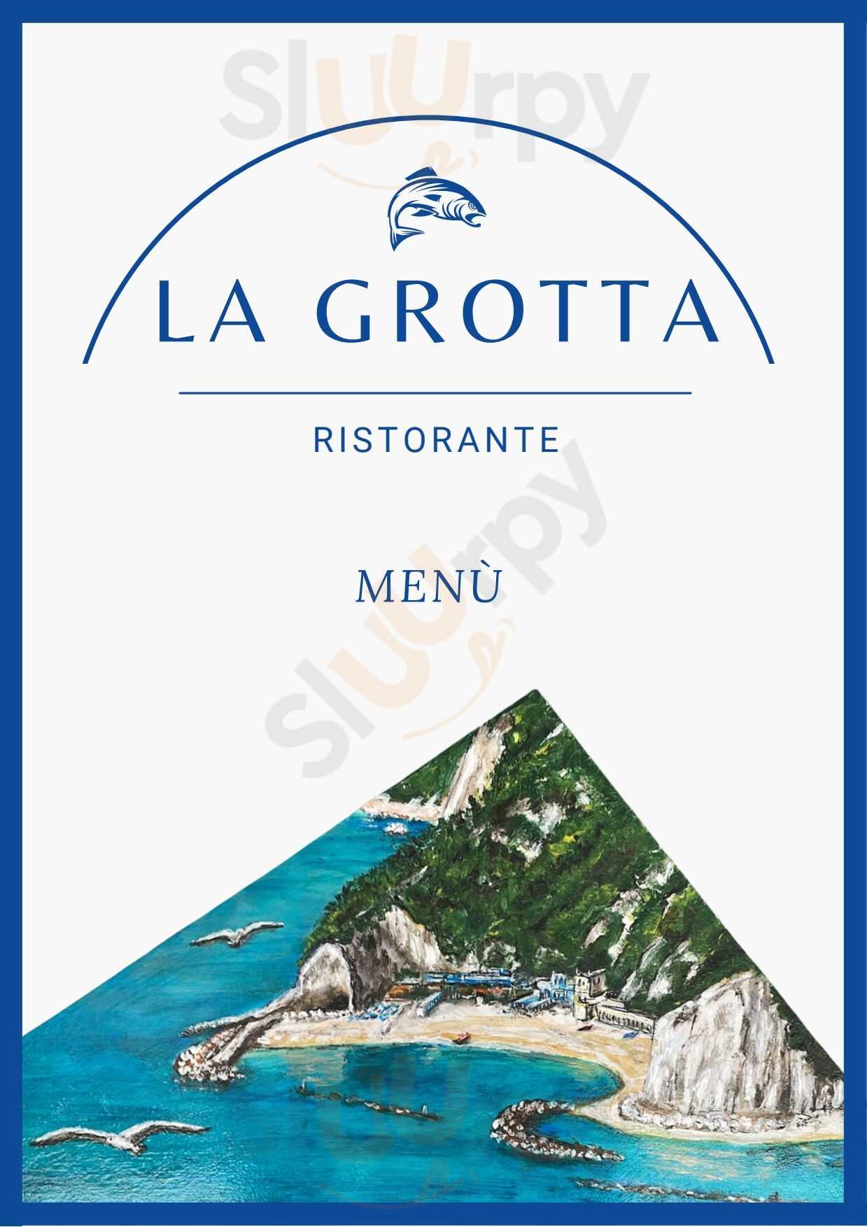 Ristorante La Grotta Sirolo menù 1 pagina