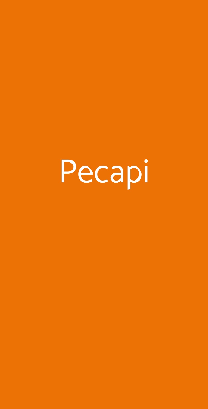 Pecapi, Jesi