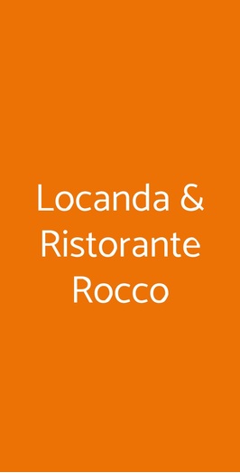 Locanda & Ristorante Rocco, Sirolo