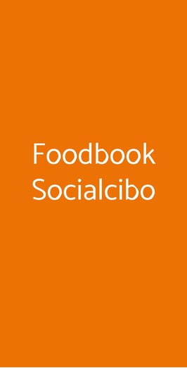 Foodbook Socialcibo, Civitanova Marche