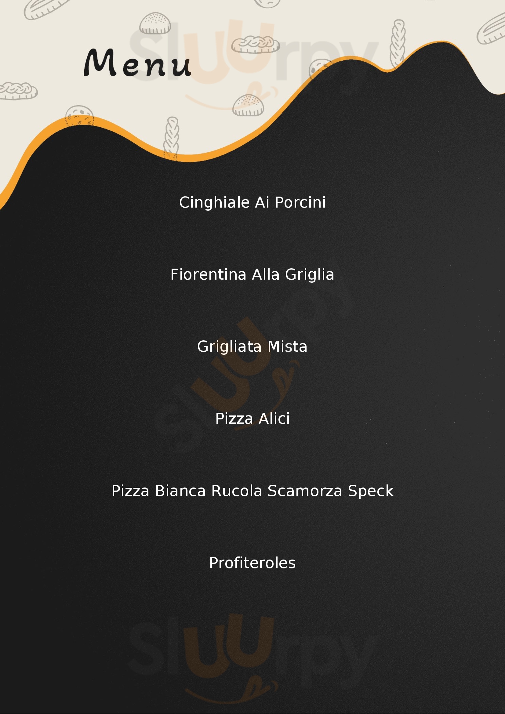 Ristorante Pizzeria Dal Califfo Recanati menù 1 pagina