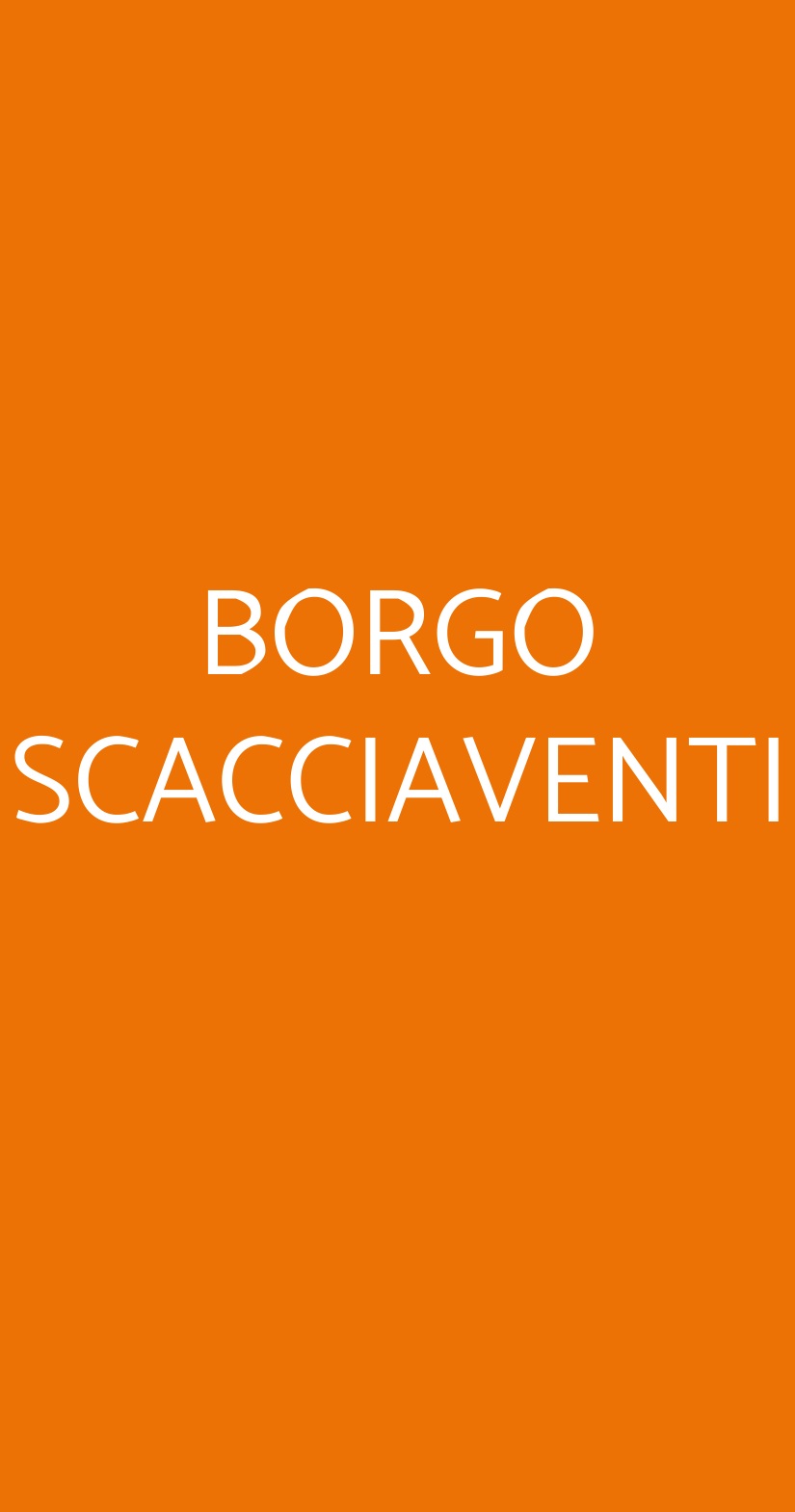 BORGO SCACCIAVENTI Lecco menù 1 pagina