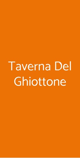 Taverna Del Ghiottone, Fano