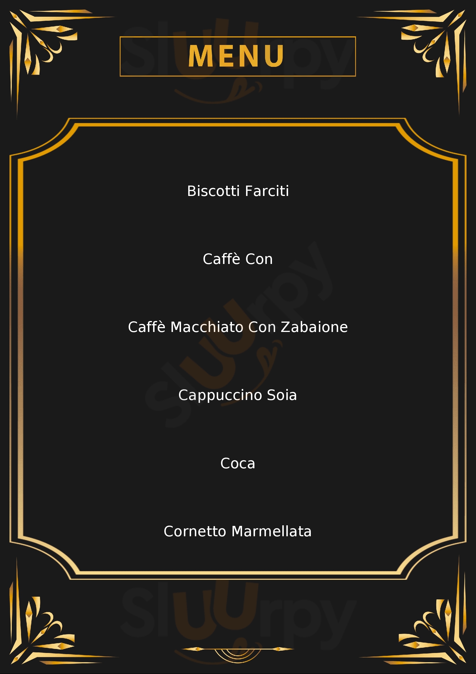 Dolce & caffè by Gemelli Pesaro menù 1 pagina