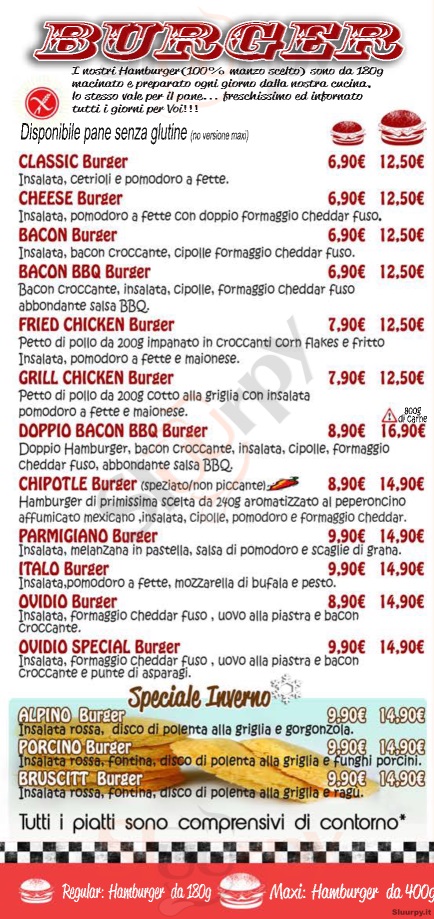 VILLAGE DINNER Varese menù 1 pagina