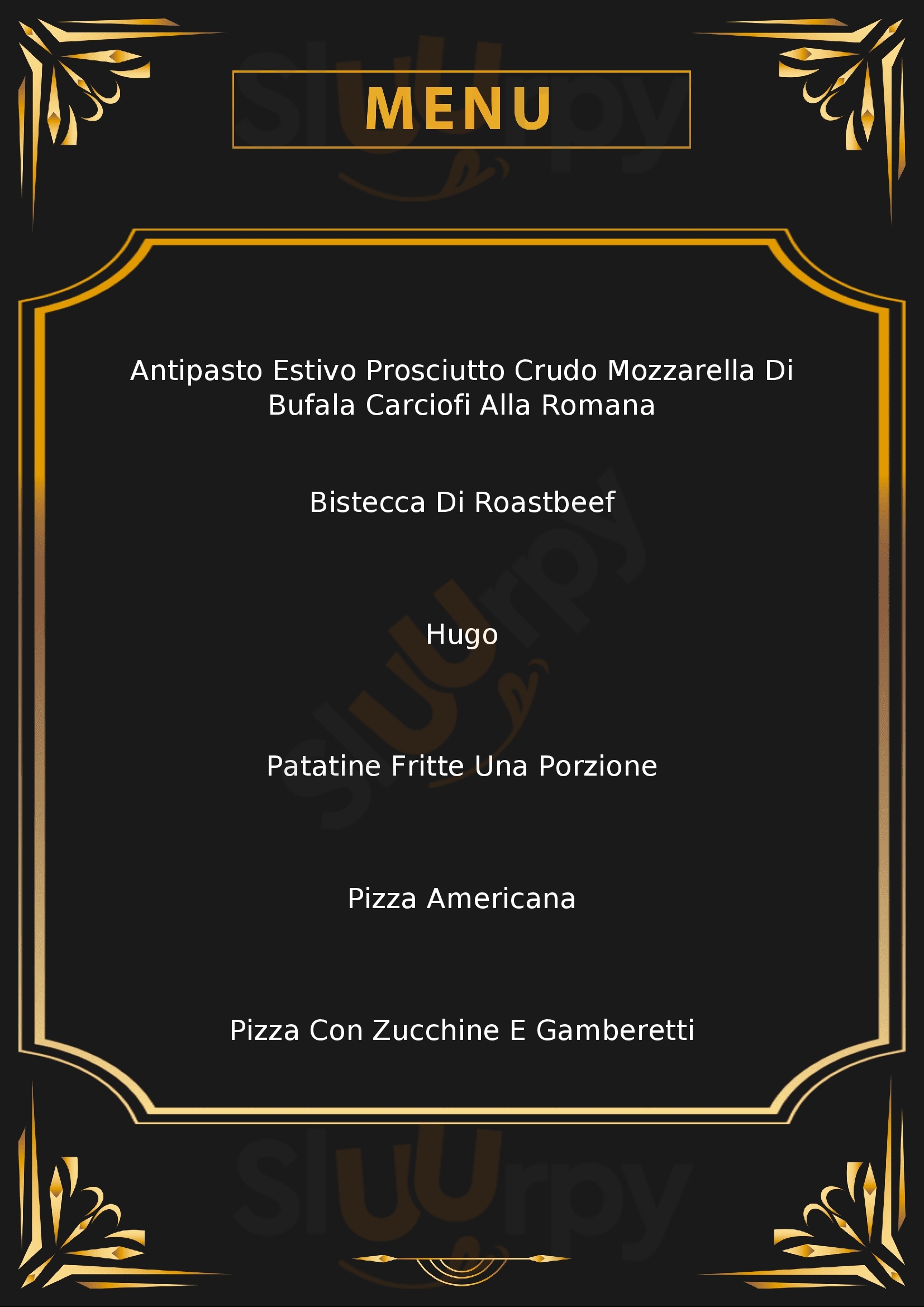 Pizzeria Italo Rover Caneva menù 1 pagina