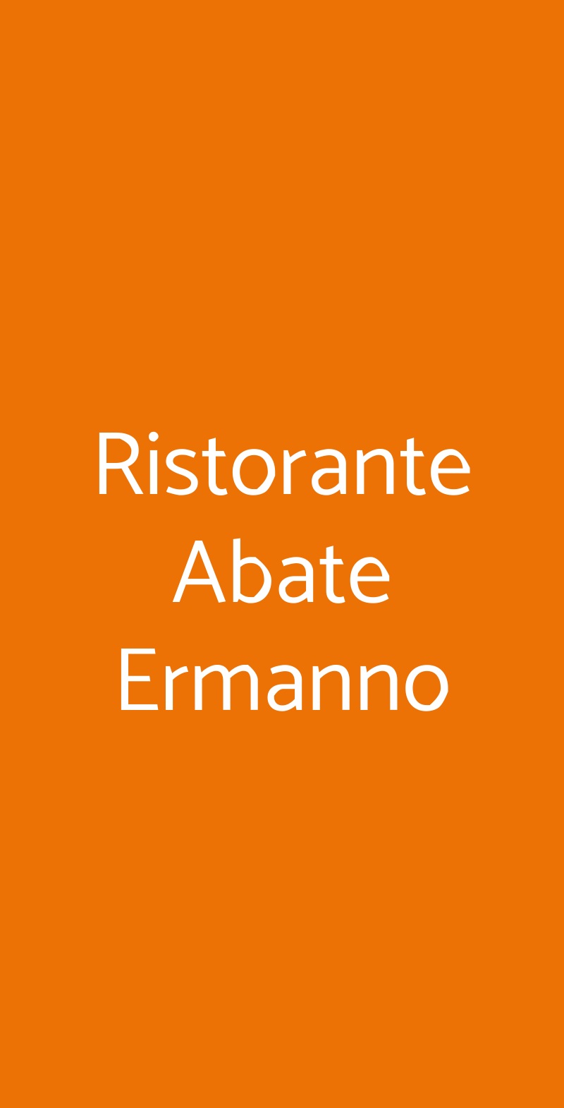 Ristorante Abate Ermanno Sesto al Reghena menù 1 pagina