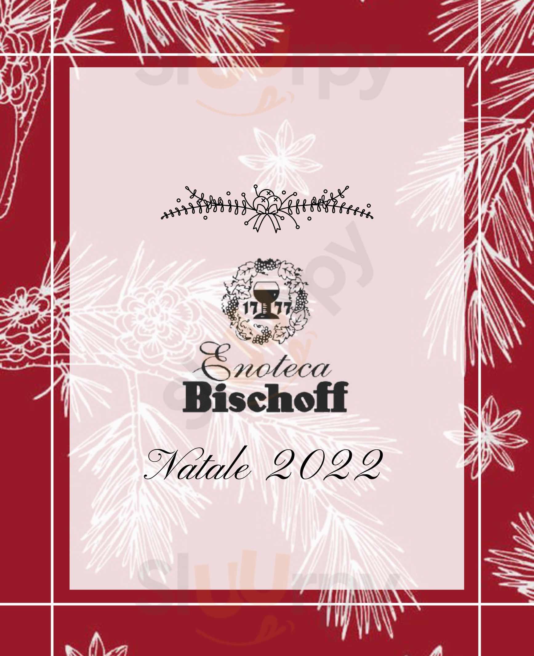 Enoteca Wine Bar Bischoff Trieste menù 1 pagina