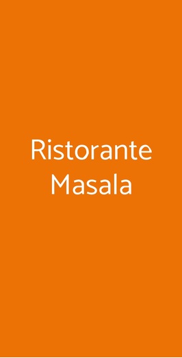 Ristorante Masala, Trieste
