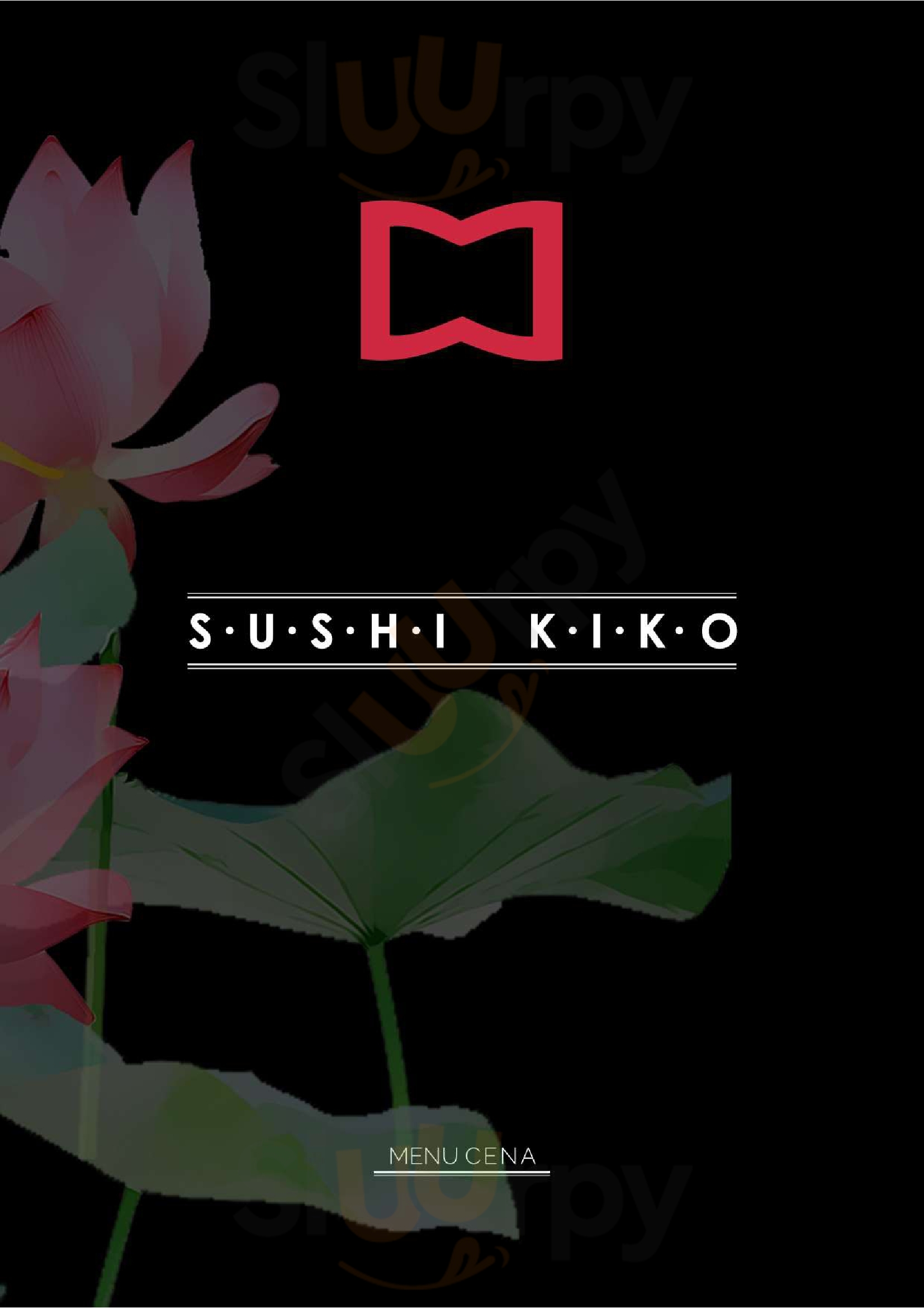 Sushi Kiko Vercelli menù 1 pagina