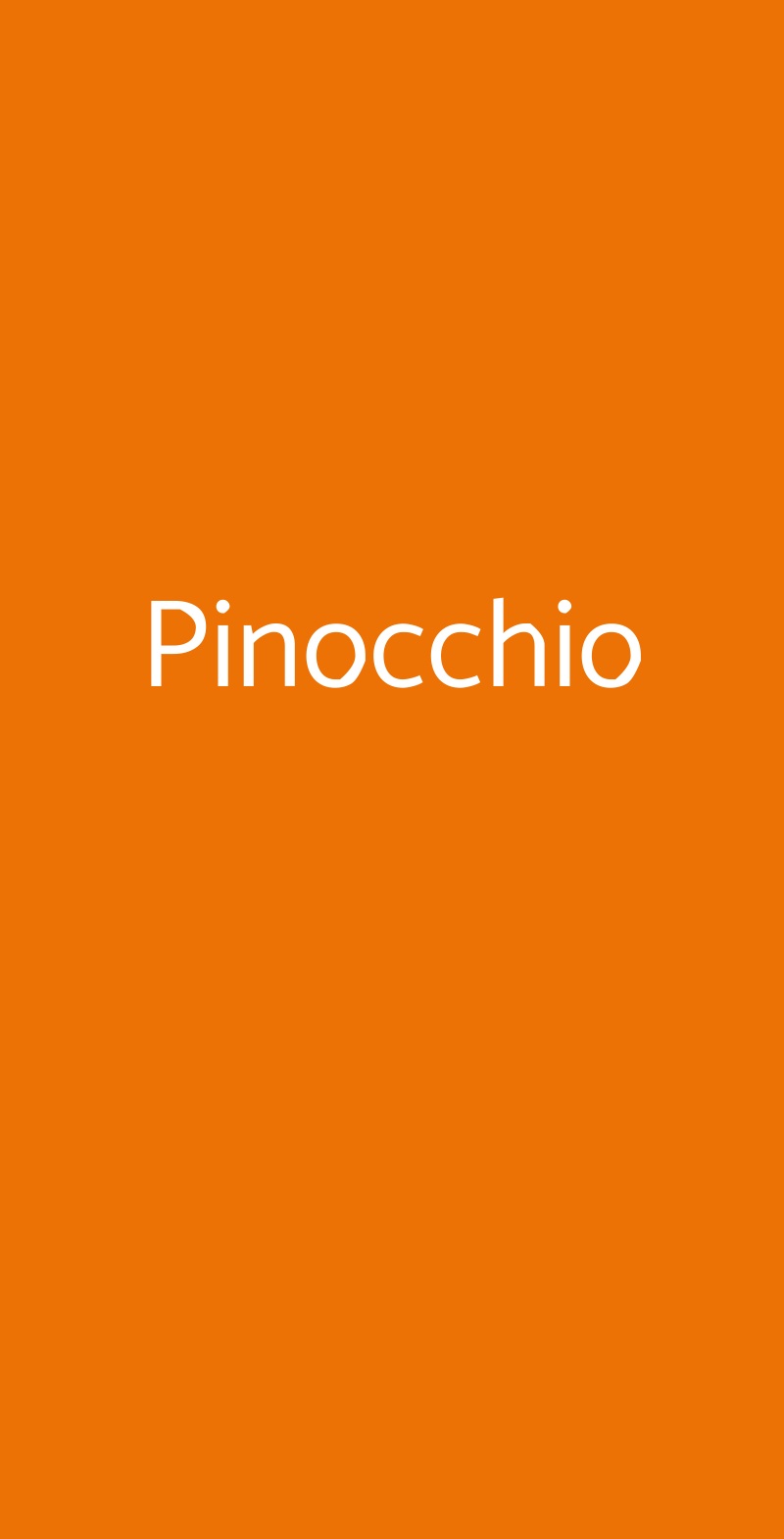 Pinocchio, Borgomanero