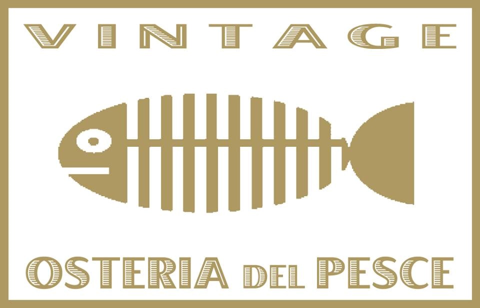 Vintage Osteria del Pesce Castel San Pietro Terme menù 1 pagina