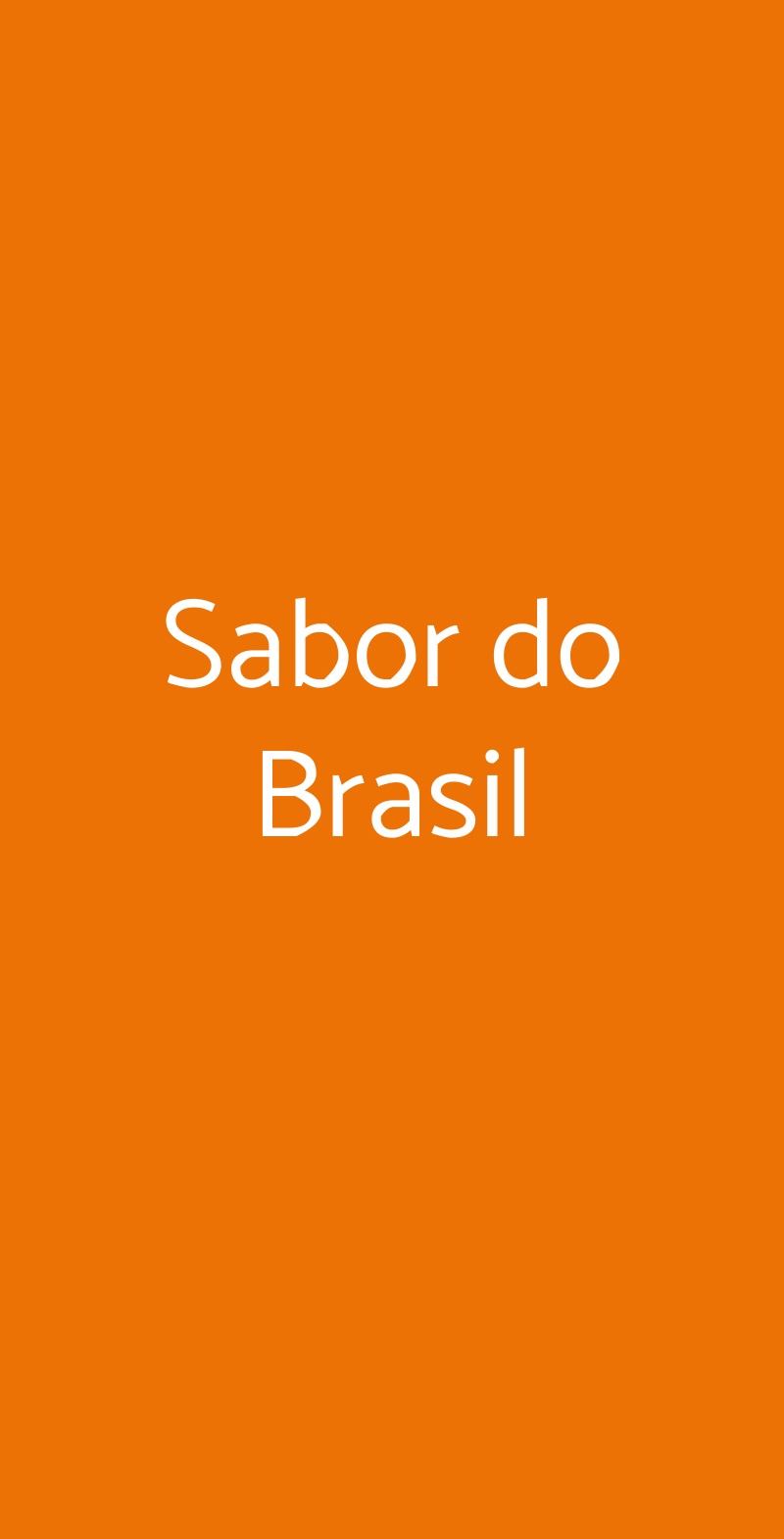 Sabor do Brasil Albugnano menù 1 pagina