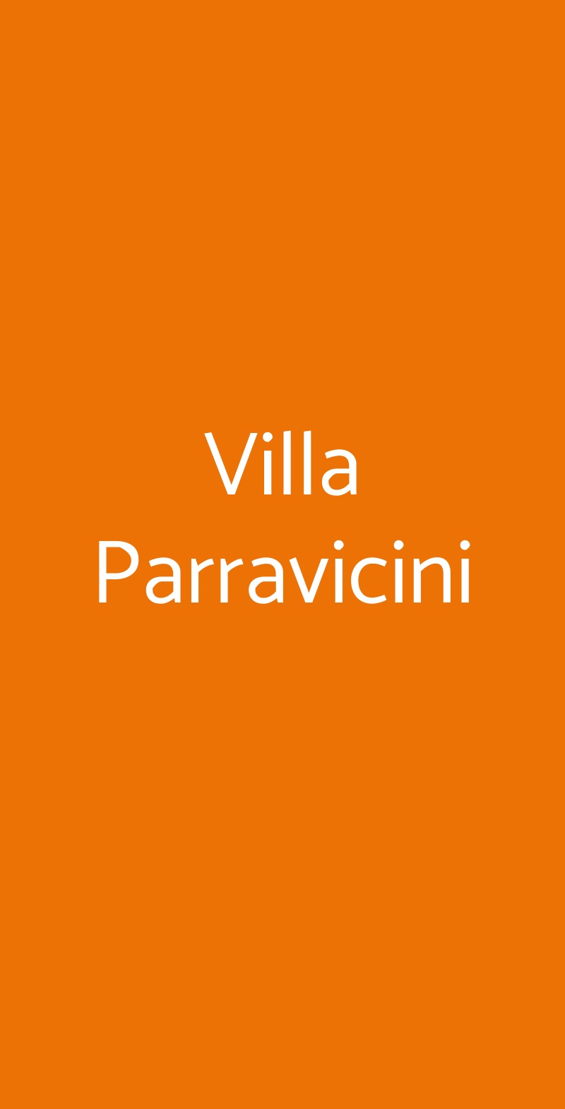 Villa Parravicini Traona menù 1 pagina