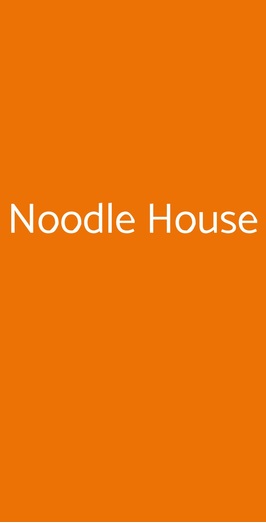 Noodle House, Milano