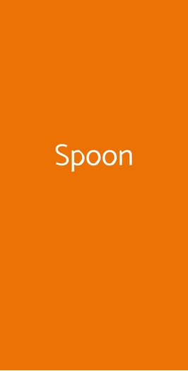 Spoon, Milano